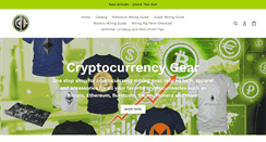 Desktop Screenshot of cryptocurrencygear.com